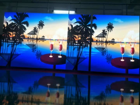P1.875 Indoor Flexible Curved Led Display Panels HD 45s 24*24c 600CD