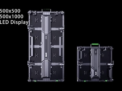Both indoor and outdoor aluminum cabinet of 250*250mm led screen modules 