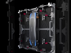 Both indoor and outdoor aluminum cabinet suits for 288*288mm led display module led 