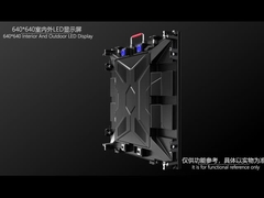 Both indoor and indoor 640*640*61.5mm  aluminum cabinets suits for 320*160mm led screen modules
