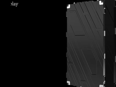 Indoor 320*640mm aluminum cabinet suits for 320*160mm led screen modules