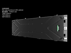 Indoor 1000*250*45.5mm Aluminum gray cabinet 