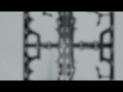 500*500*76.5mm silver aluminum cabinet both indoor and outdoor