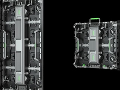 500mm*500mm*68mm Aluminum Cabinet Suits for 250*250mm led screen  module