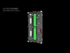 500*1000MM LED Rental Cabinet Structure