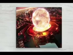 640*480mm LED display Screen Cabinet Struction Rear 10S