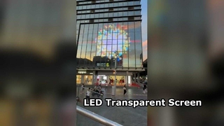 Semi-outdoor LED Transparent Screen