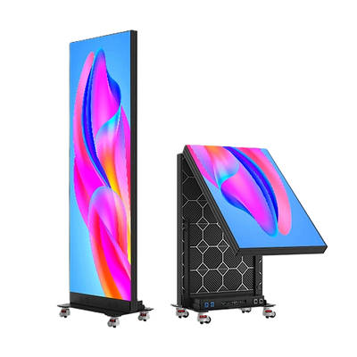 Foldable LED Poster, Splicable LED Poster, and Movable P1.86 GOB LED Poster Display