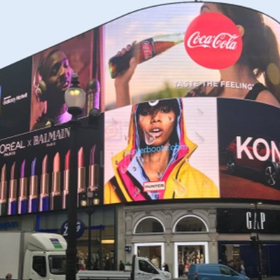 P4 1R1G1B Full Color Outdoor LED Video Walls IP65 Waterproof  Electronic