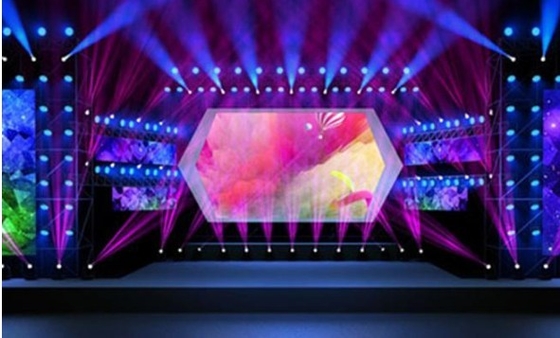 Auditorium Advertising Curved Led Panels 180W/ Sqm 320*160mm 140deg Horizontal