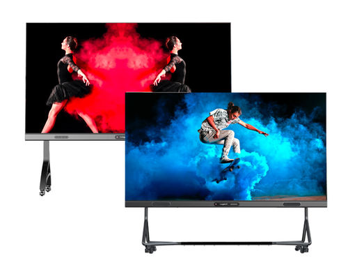 All-in-One LED Display HD P1 . 87 With Ultrathin 22 . 5mm Led Display Cabinet Wall