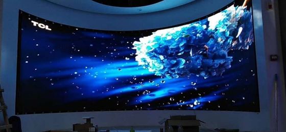 Portable Indoor Full Color Led Display Board Screen 800cd 250000 Pixels Ultra Light