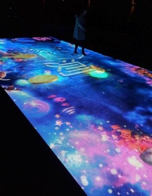 LONGDA Durable P2.976 Dance Floor Panels Led Display Module SMD1415 For Exhibition Hall