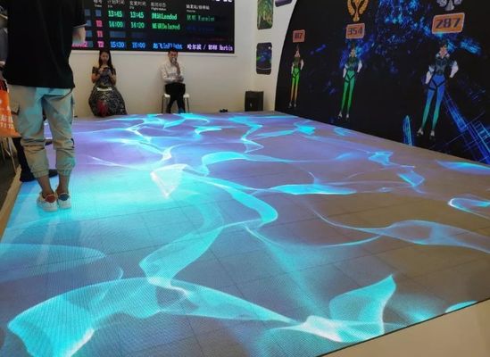 Safety Digital Super Light ISO9001 Led Dance Floor W96*H96 Dots Video Wall Module 3840Hz