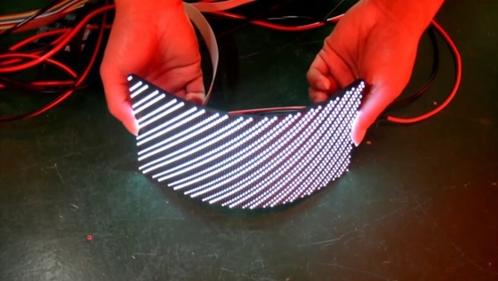 240 * 120mm LED Flexible Module P4 Foldable Led Display 1200Hz
