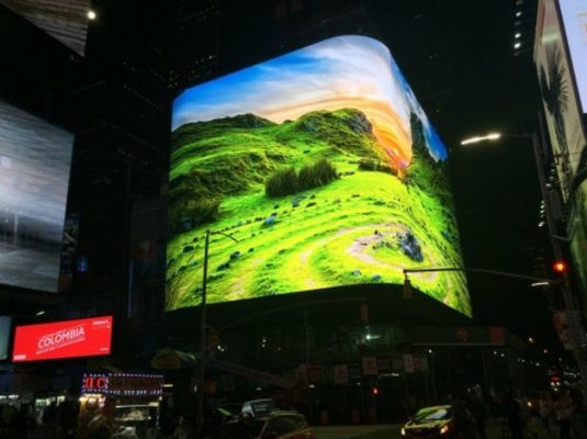 Customized Outdoor LED Video Walls LED Displays Diecasting Aluminum Cabinets
