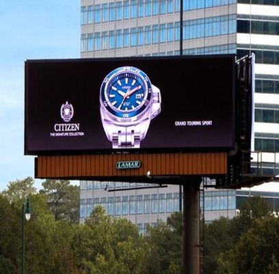 waterproof Outdoor LED Video Walls Brightness 4000-7000nits IP65 LED Display