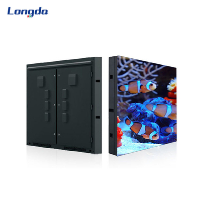 IP65 P8 P10 Outdoor LED Video Walls 320*160mm Display Waterproof Colorlight