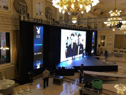 HD Stage Rental Indoor Full Color P3.91 LED Display Screen