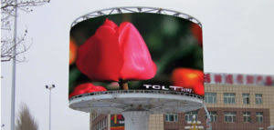14bit Gray Scale Small Pitch Flexible LED Screen 3 Years Warranty