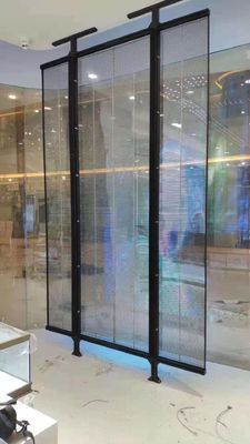 High Transparency Transparent Glass LED Screen with Wide Viewing Angle and Low Power Consumption for Indoor and Outdoor Use