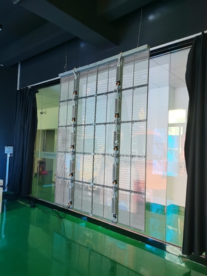 75% Transparent LED Display Indoor / Outdoor Installation Space