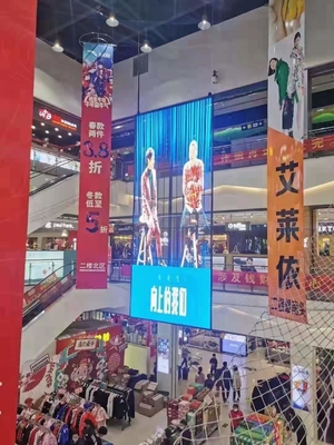 75% Transparent LED Display Indoor / Outdoor Installation Space