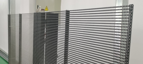 75% Transparent LED Display Indoor / Outdoor Installation Space