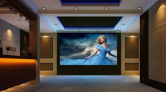 Easy Installation，140° Wide Viewing Angle 800cd/㎡ Fine Pitch LED Screen for AC220V Input Voltage