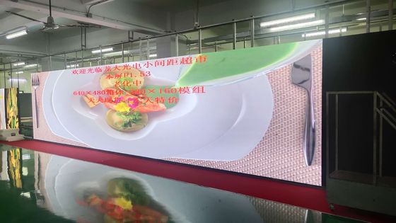 1.25mm High Brightness Small Pixel LED Screen Max. 800W/㎡ for Indoor Display