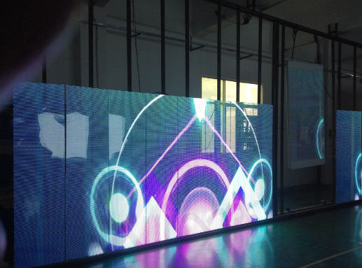 Easy Maintenance 75% Transparent Glass LED Screen with Long Service Life