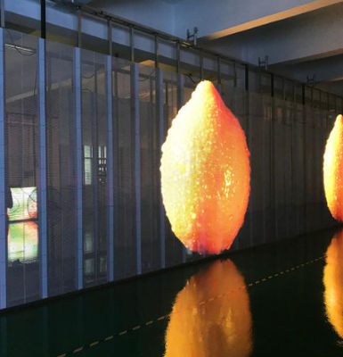 Customization Bright Transparent LED Screen High Definition Visuals