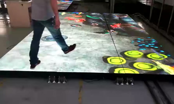 Customized Sizes LED Dance Floor IP65 Lightweight For Commercial Events