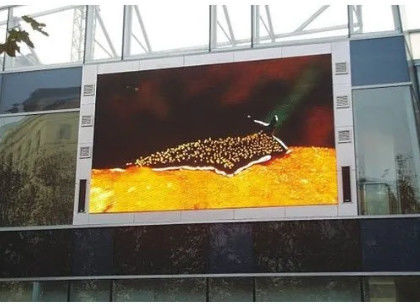 High Resolution,Fixed Wall Mounted Outdoor LED Display With Max. 800W/Sqm Power Consumption