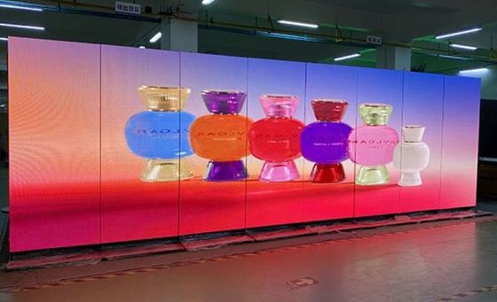 HD ，Fully Featured Indoor P1.538 LED Display Poster Advertising Video Player High quality Less Cost