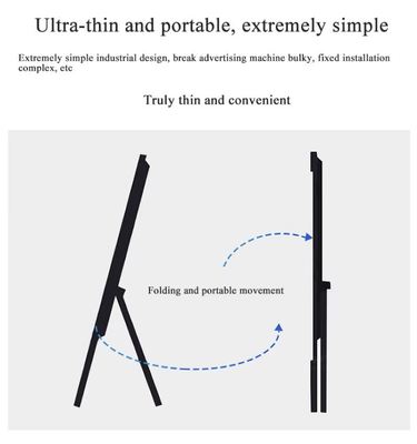 Energy-saving，Seamless Splicing Indoor P1.86 LED Screens Poster Advertising Video Player 100，000 Lifespan