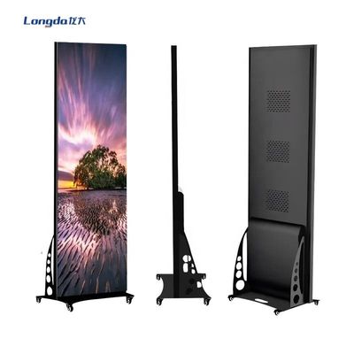 HD Full Color Indoor LED Display Poster Advertising Video Player P1.25 P1.538 P1.86 P2 P2.5 P3