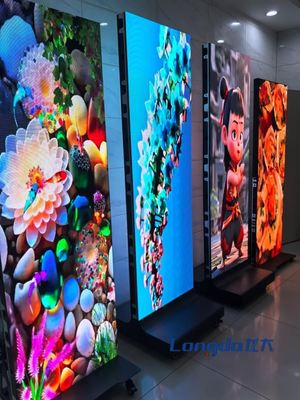 HD Full Color Indoor LED Display Poster Advertising Video Player P1.25 P1.538 P1.86 P2 P2.5 P3