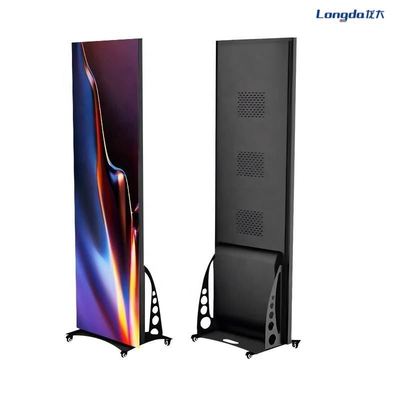 HD ，Fully Featured Indoor P1.538 LED Display Poster Advertising Video Player High quality Less Cost