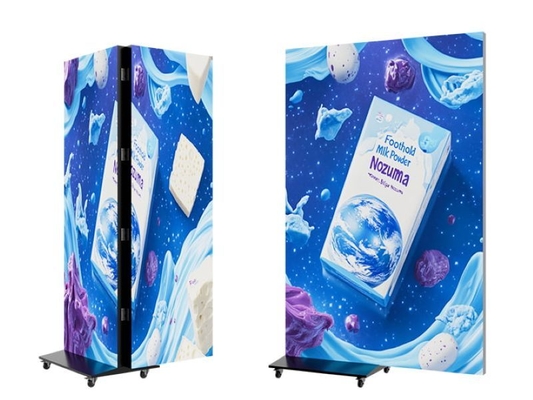 Double-sided HD LED Display Poster Digital Advertising Video Player P1.25 P1.538 P1.86 P2 P2.5 P3