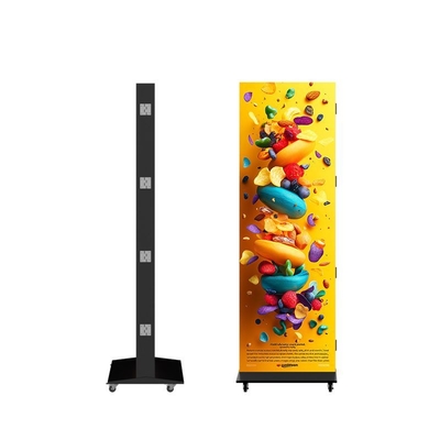Double-sided HD LED Display Poster Digital Advertising Video Player P1.25 P1.538 P1.86 P2 P2.5 P3