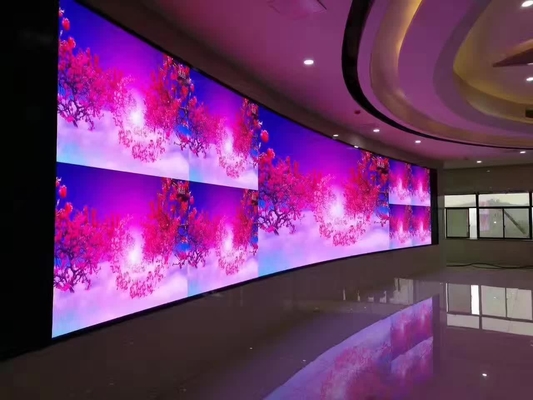 MBI5124 Conference Room Portable LED Screen Rental Video Wall 50m View 65536deg