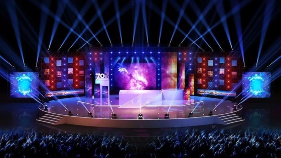 High Refresh Rate 3840Hz Rental LED Display 14bit Gray Scale