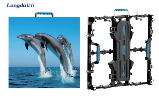 180W/ M2 High Brightness Rental LED Display 1R1G1B LED Screen Die Casting Aluminum