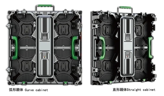 Aluminum Cabinet Rental LED Display P3.91 Indoor Outdoor HD Flat LED Screen