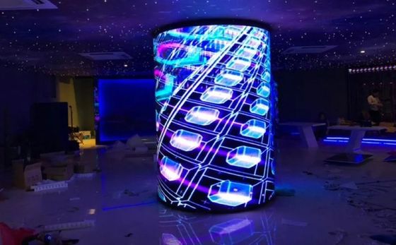 Flexible Column Led Display With ROHS For Retail Shop Advertising From China