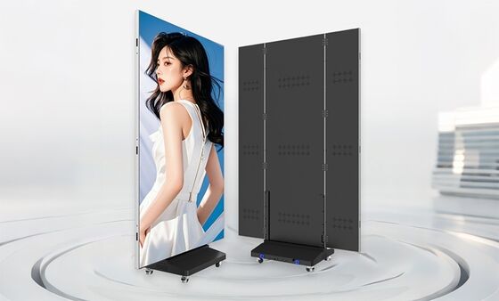 LED Poster Screen 3840hz Refresh Rate Novastar Player Easy Installation For Shop