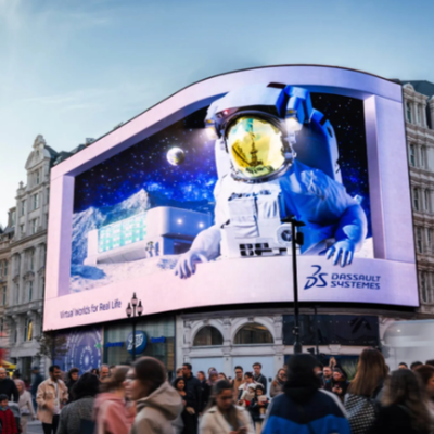 P4 1R1G1B Full Color Outdoor LED Video Walls IP65 Waterproof  Electronic