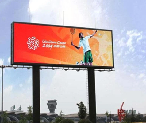ODM P3.076 Outdoor LED Video Walls Led Billboard Fixed ISO14001 1R1G1B Advertising