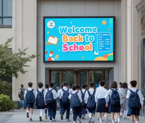 LONGDA Outdoor LED Video Walls Fixed Panel Signs ODM CRT Synchronization